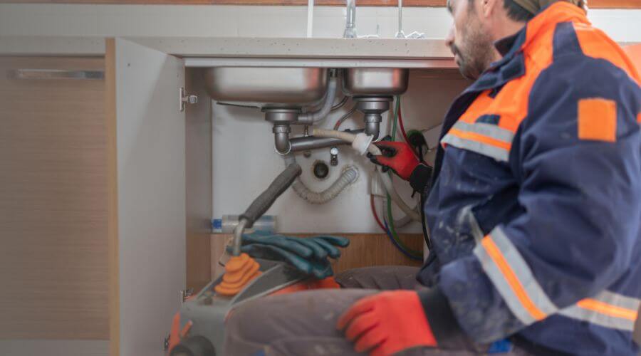 Professional slab leak plumber services in Lorraine, KS